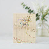 Comstock鉱山マップ番号II ポストカード (スタンド正面)