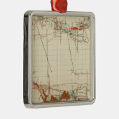 Comstock鉱山地図第III メタルオーナメント (右)