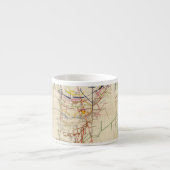 Comstock鉱山地図第IV エスプレッソカップ (正面)