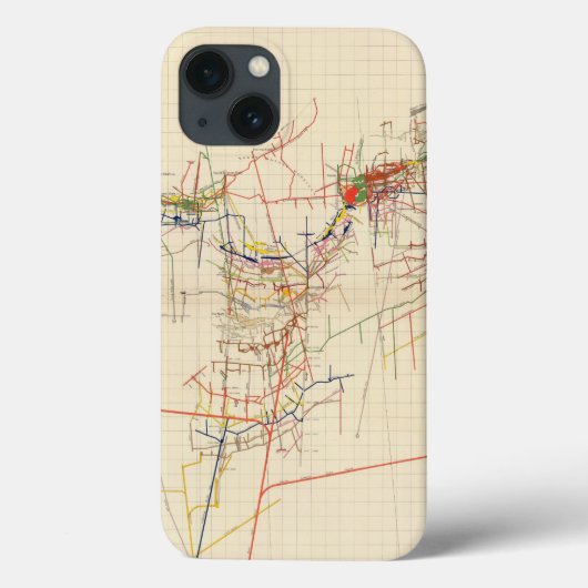 Comstock鉱山地図第IV Case-Mate iPhoneケース (裏面)