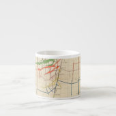 Comstock鉱山地図第VI エスプレッソカップ (正面)