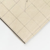 Comstock鉱山地図第VI フリースブランケット (角)