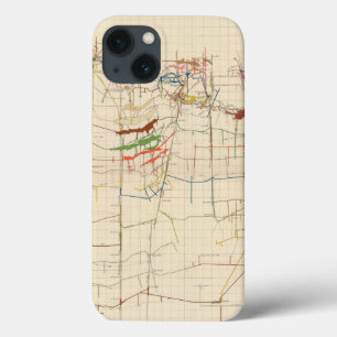 Comstock鉱山地図第VI iPhone 13ケース