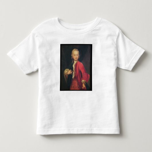 Comteモーリスde Saxeのポートレート トドラーTシャツ (正面)