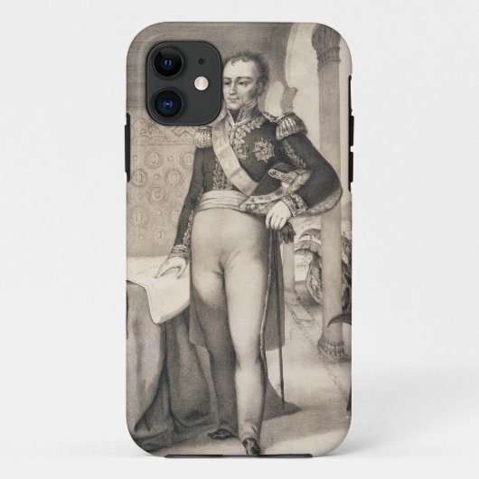 Comte de Bourmont (1773-1846年)のポートレート、Com Case-Mate iPhoneケース (裏面)
