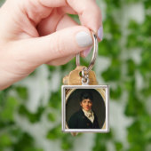 Comte Esteve 1804年の円形浮彫りのポートレート キーホルダー (手)
