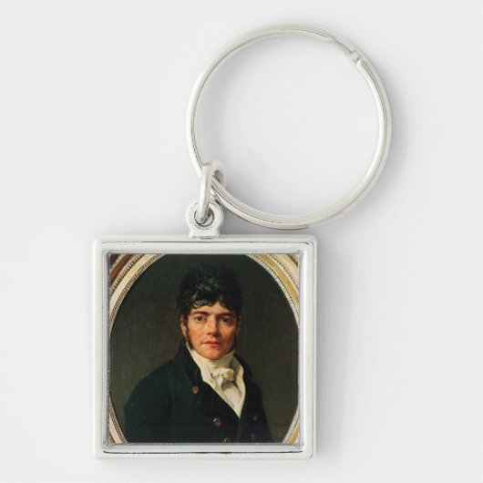 Comte Esteve 1804年の円形浮彫りのポートレート キーホルダー (正面)
