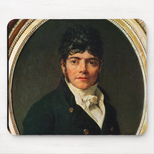 Comte Esteve 1804年の円形浮彫りのポートレート マウスパッド (正面)