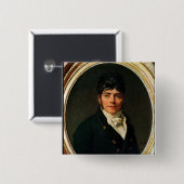 Comte Esteve 1804年の円形浮彫りのポートレート 缶バッジ (正面&裏面)