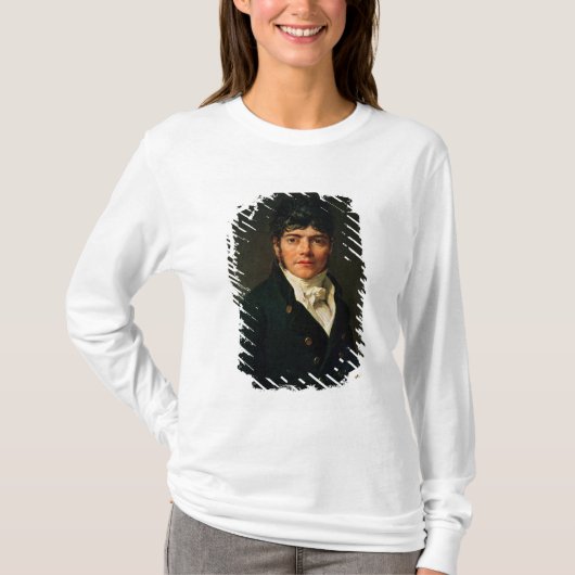 Comte Esteve 1804年の円形浮彫りのポートレート Tシャツ (正面)