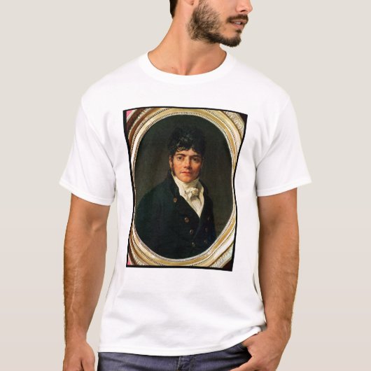Comte Esteve 1804年の円形浮彫りのポートレート Tシャツ (正面)