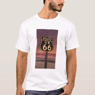 CON02CRFCのルート66.tif Tシャツ