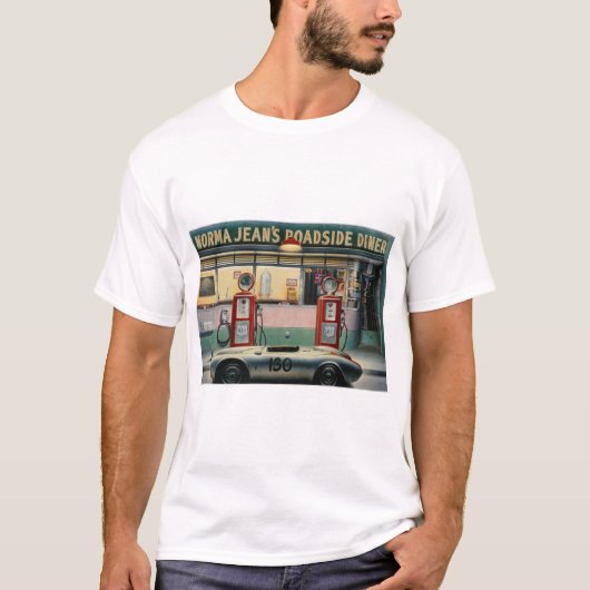 CON03-V2運命のハイウェーのカレンダーGirl.tif Tシャツ (正面)