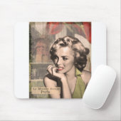 CON13CRBWRD-V4思想家赤いLips.tif マウスパッド (マウス)