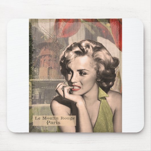 CON13CRBWRD-V4思想家赤いLips.tif マウスパッド (正面)