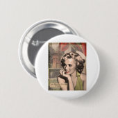 CON13CRBWRD-V4思想家赤いLips.tif 缶バッジ (正面&裏面)