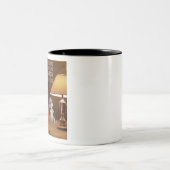 CON32サンタ2の砂糖Plums.tif ツートーンマグカップ (中央)