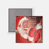 CON33サンタ3ストッキング.tif マグネット (正面/裏面)