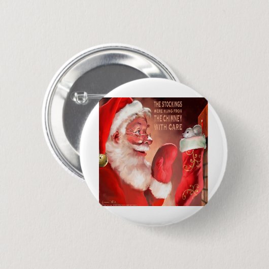 CON33サンタ3 Stockings.tif 缶バッジ (正面&裏面)