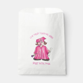 Con "グラード"、女子院長キャップGownディプロマ フェイバーバッグ