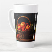 con Diseño de frutero カフェラテマグ (左アングル)