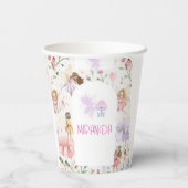 con diseño de hadas personalizado 紙コップ (裏面)