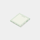 con diseño de hojas verdes ポストイット (アングル)