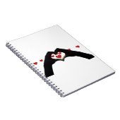 “Con el corazón en la mano” ノートブック (右側)