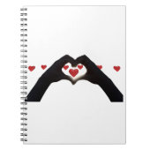 “Con el corazón en la mano” ノートブック (正面)