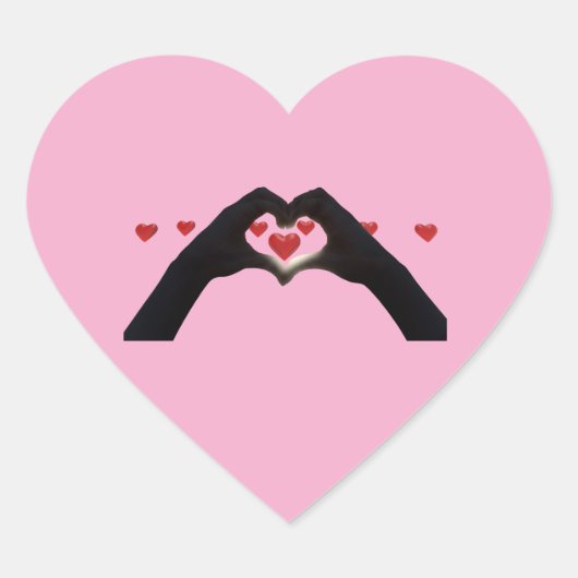 “Con el corazón en la mano” posa vaso ハートシール (正面)