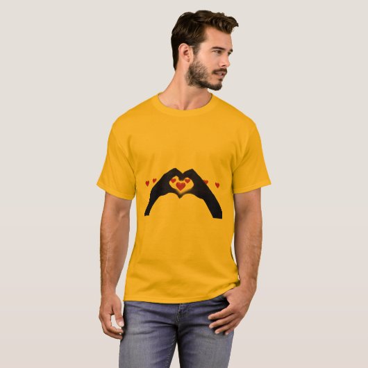 “Con el corazón en la mano” Tシャツ (正面フル)