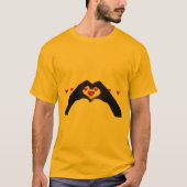 “Con el corazón en la mano” Tシャツ (正面)