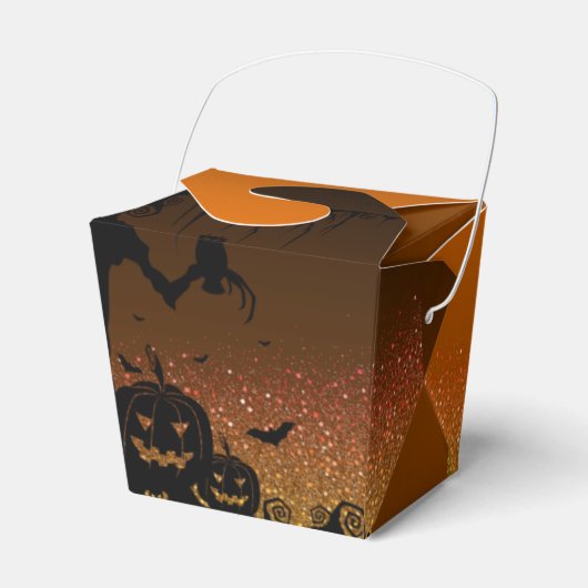  con feliz halloween フェイバーボックス (正面サイド)
