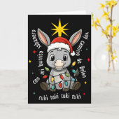 Con Mi Burrito Sabanero Mexican Tuki Tuki Latino X カード (黄色い花)