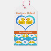 Con・Quack・Equations!クルージングダック事前印刷 ギフトタグ (裏面)