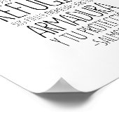 Con Sus Plumas Te Cubrira, Salmos 91:4 ポスター (角)