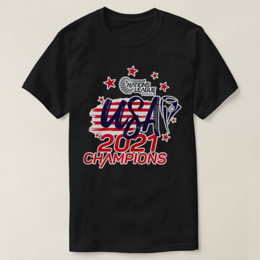 Concacaf USA 2021チャンピオンズタンクトップ Tシャツ (デザイン正面)