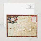 Concarneauの地図 ポストカード (正面/裏面)