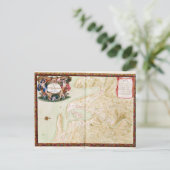 Concarneauの地図 ポストカード (スタンド正面)