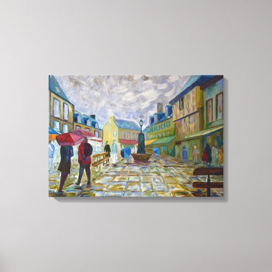 Concarneau キャンバスプリント (正面)