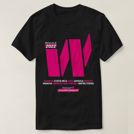 Conceacaf W Qualifierプレミアム Tシャツ (デザイン正面)