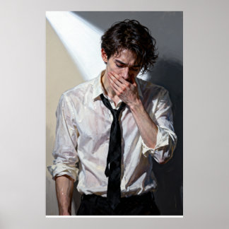 Concealed Distress in Light and Shadow ポスター