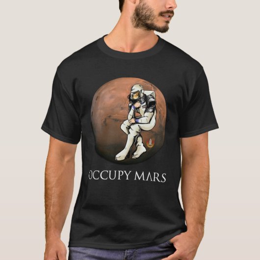 Concellation 2021 Occupy Mars Tシャツ (正面)