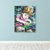 Concentrée de sable キャンバスプリント (インサイチュ (ウッドフロア))