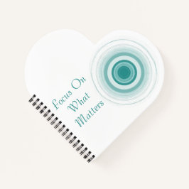 Concentric Focus - Modern Cover Art ノートブック