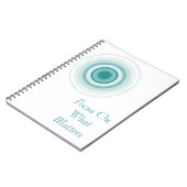 Concentric Focus - Modern Cover Art ノートブック (左側)