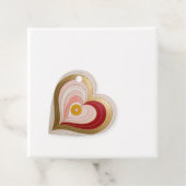 Concentric Heart Blossom フェイバータグ (インサイチュ)