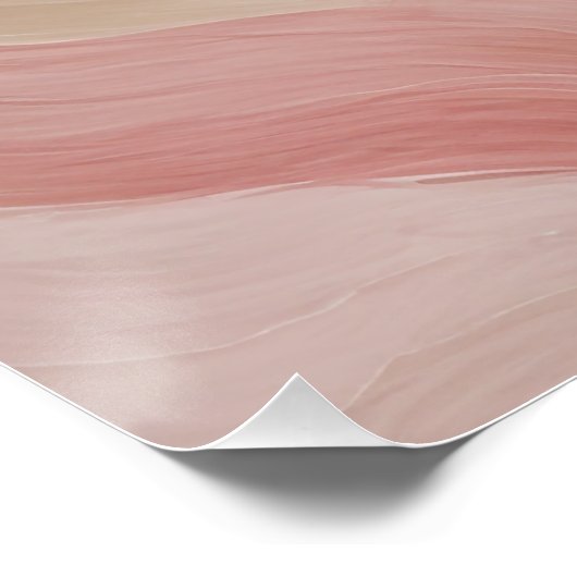 Concentric Heart Blossom ポスター (コーナー)