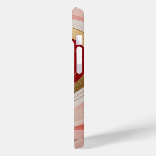 Concentric Heart Blossom Case-Mate iPhoneケース (裏面 / 左)