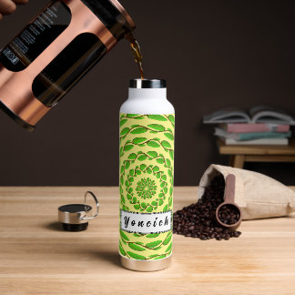 Concentric Leafリングや輪by Kenneth Yoncich ウォーターボトル